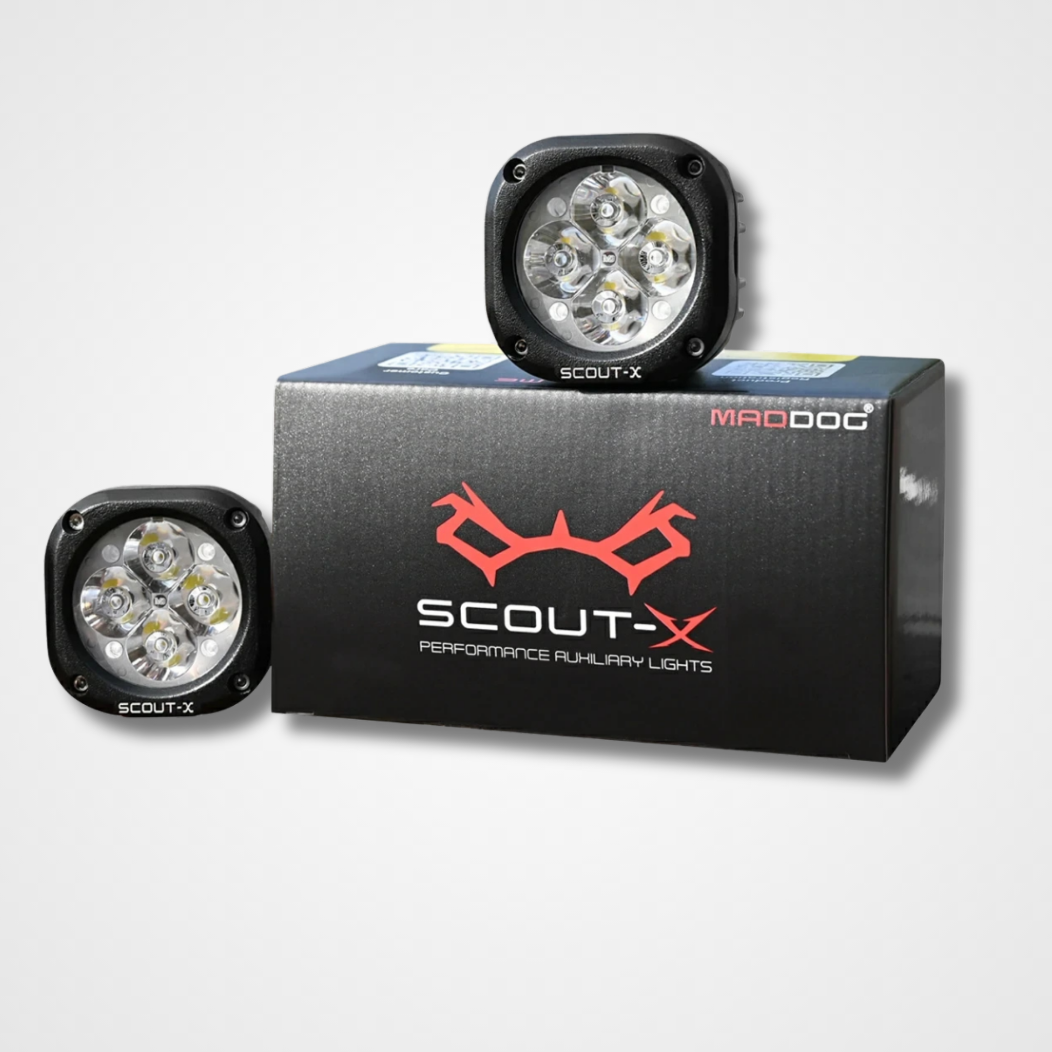 Maddog Scout X Auxiliary Lights for Motorcycle