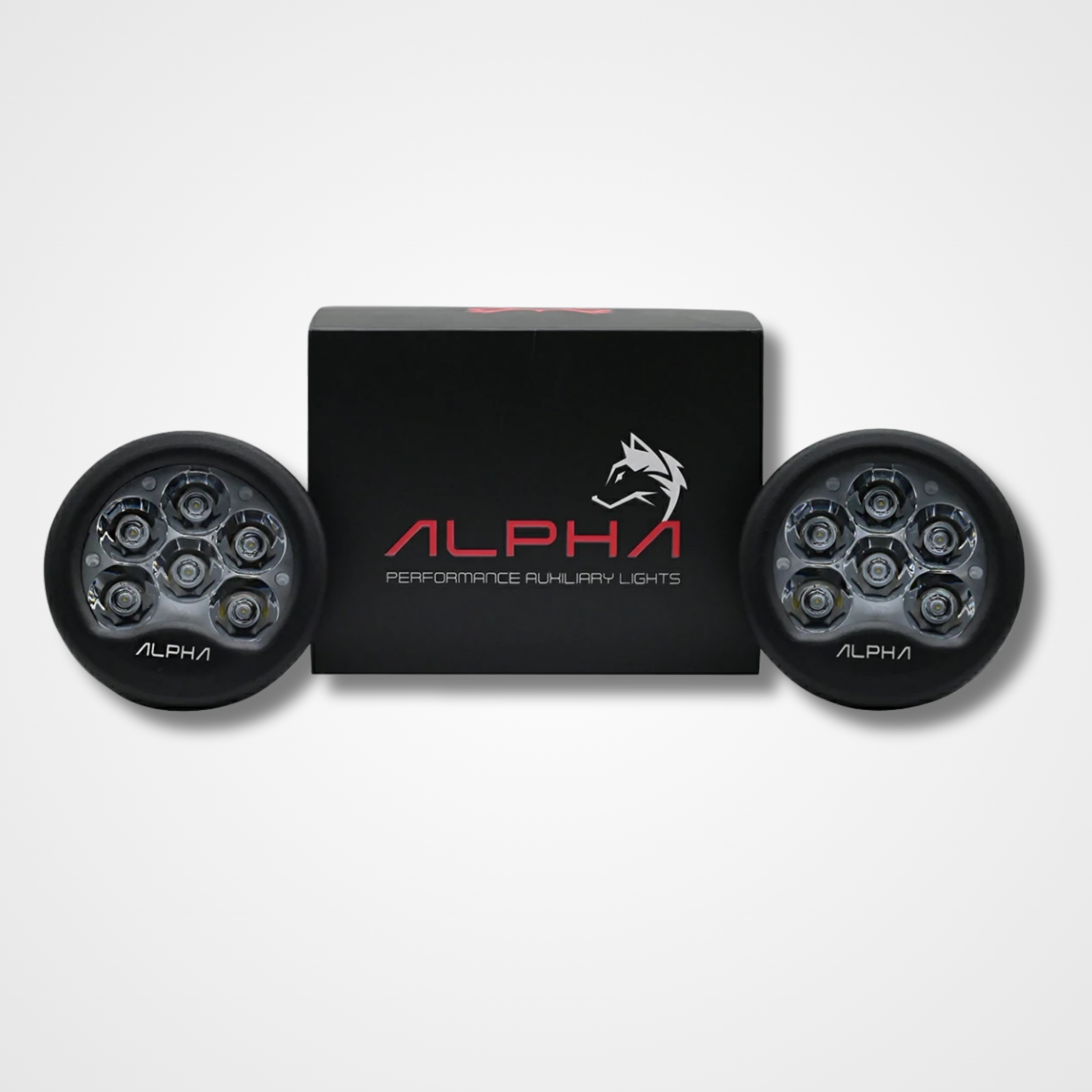 Maddog Alpha Auxiliary Lights for Motorcycle
