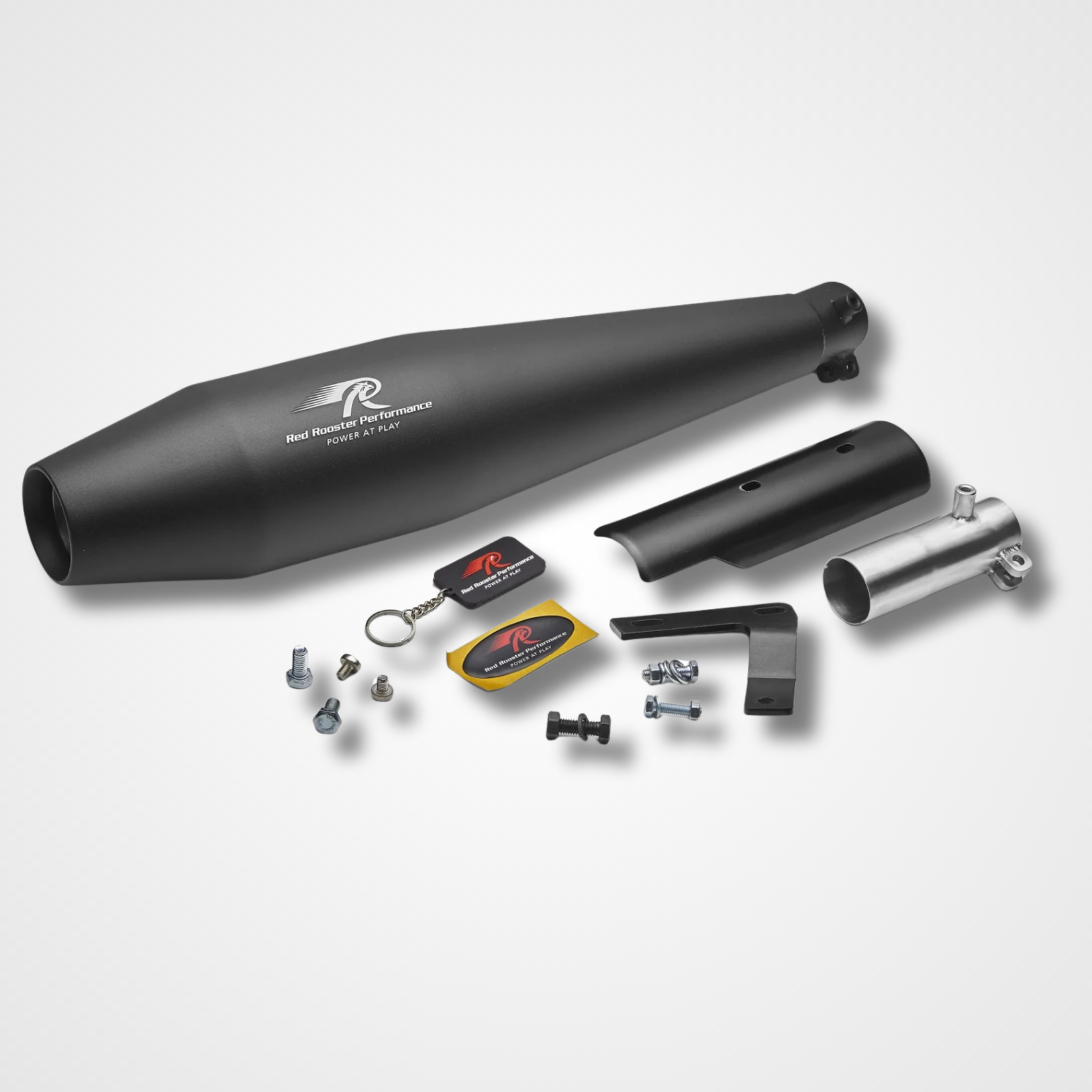 Red Rooster Pegasus RS Black Performance Exhaust for Honda CB350 RS