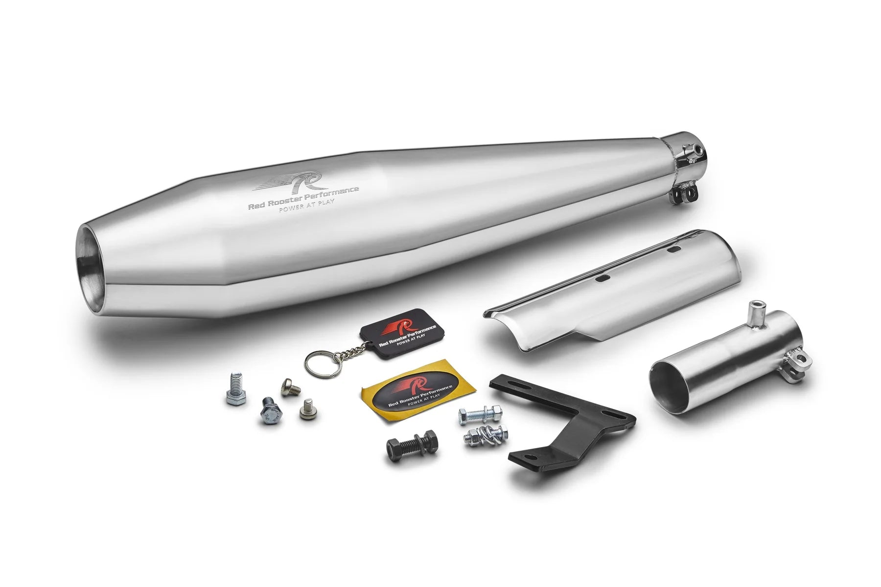Red Rooster Pegasus RS Black Performance Exhaust for Honda CB350 RS