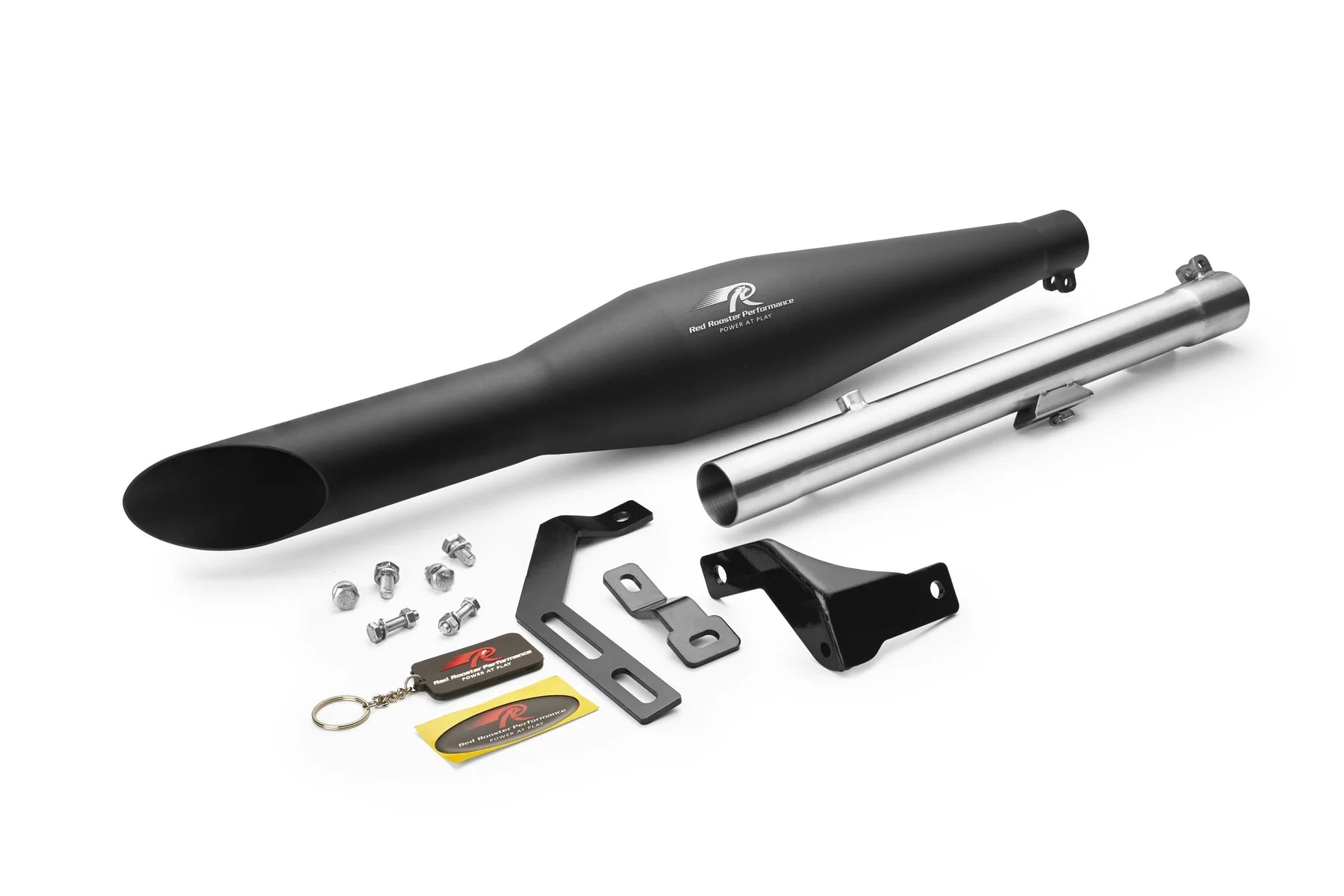 Red Rooster Rumbler Ace Exhaust for Meteor 350