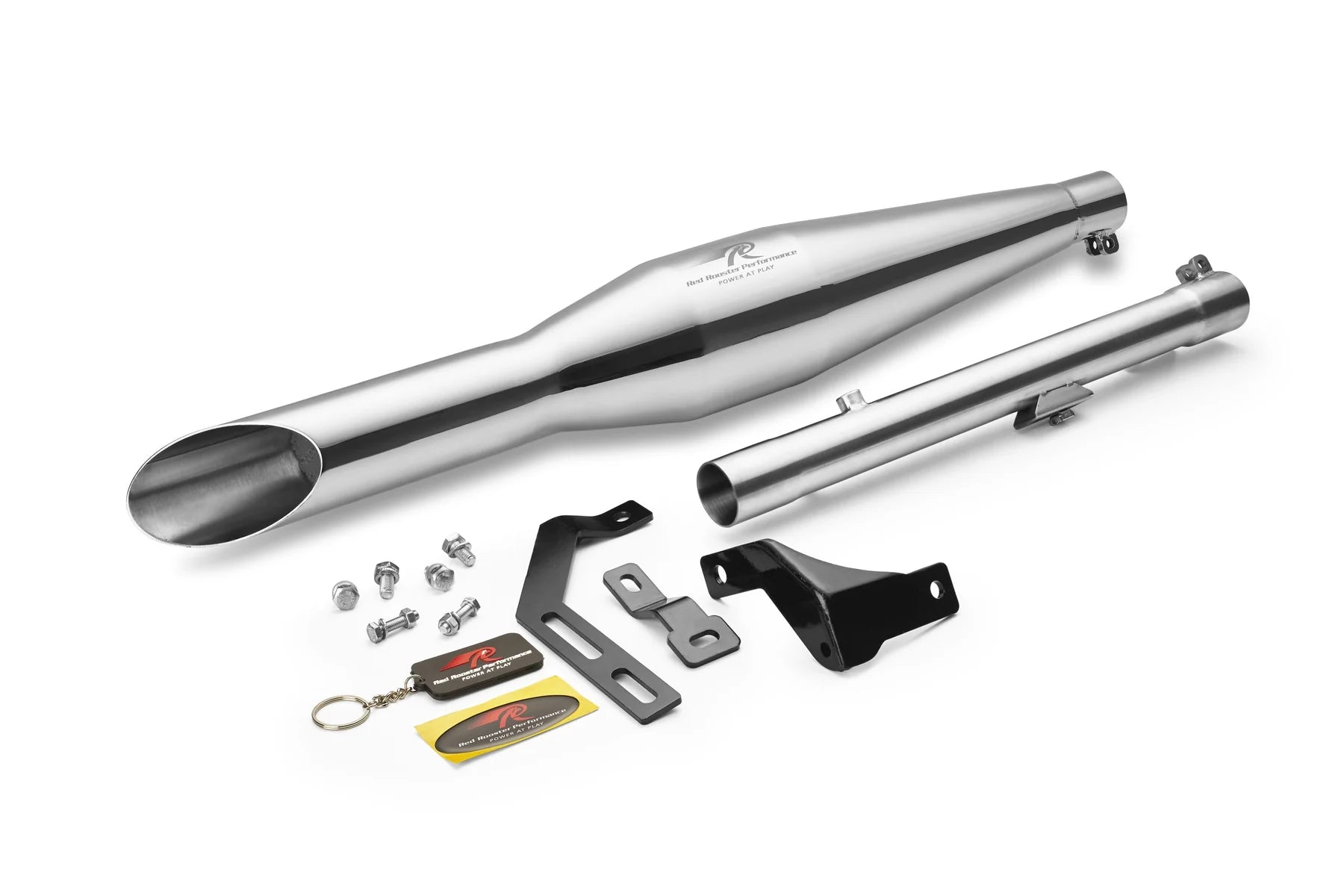Red Rooster Rumbler Ace Exhaust for Meteor 350