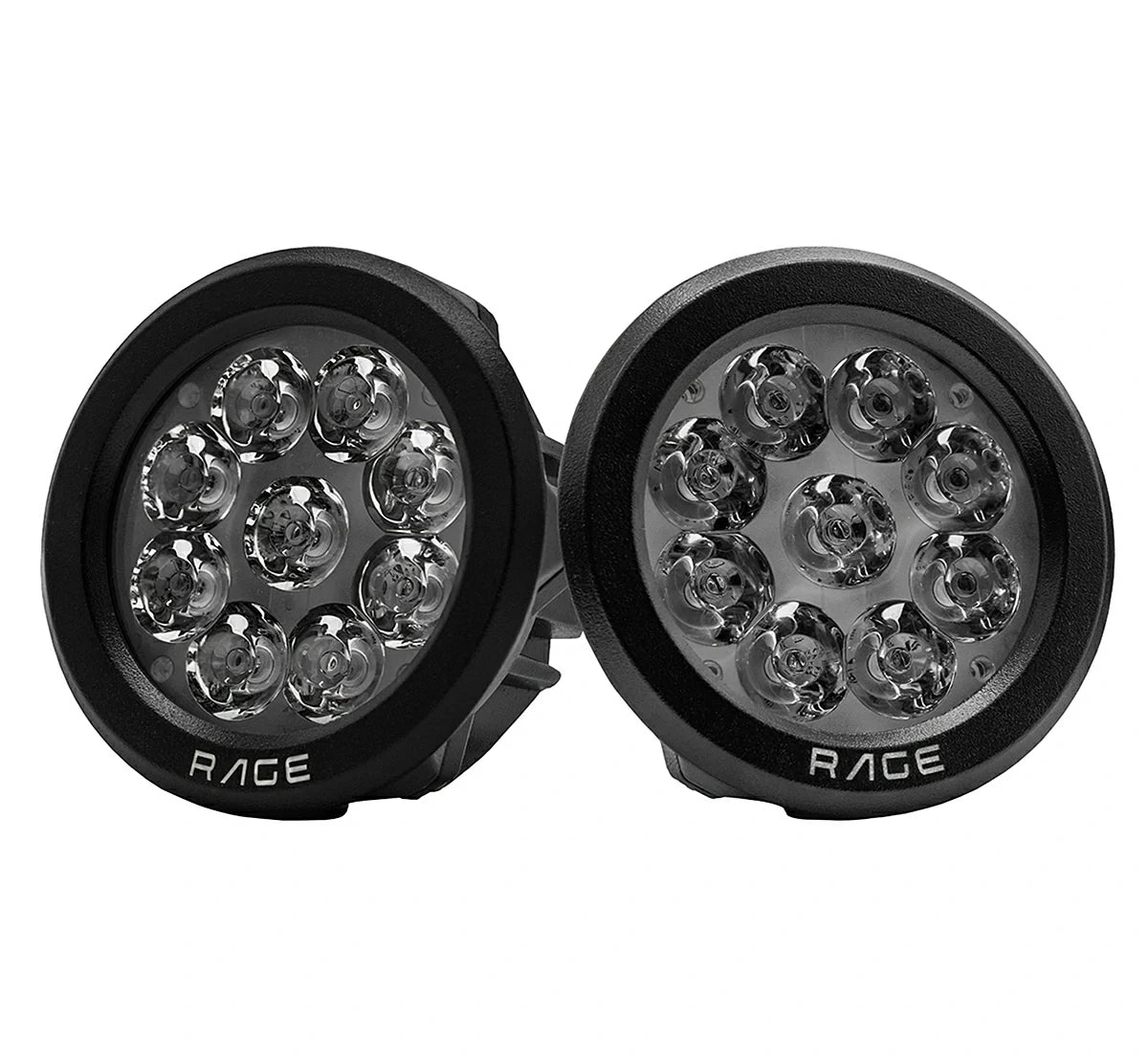 Maddog Rage Auxiliary Lights for Motorcycle
